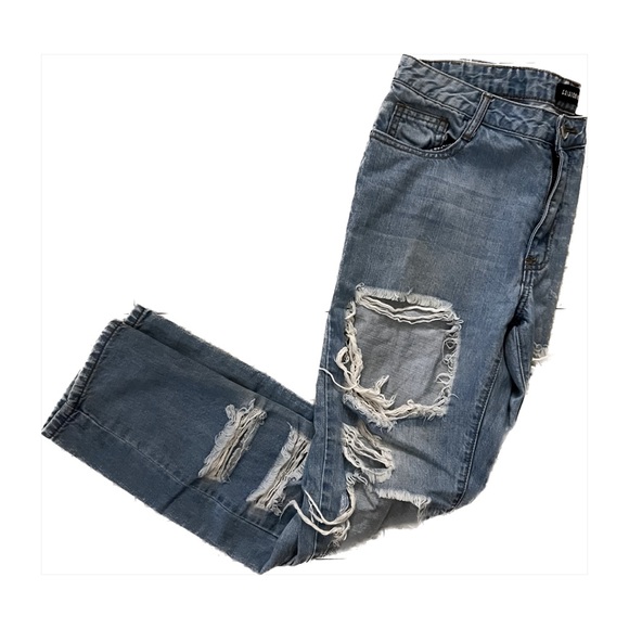 Fashion Nova Denim - Fashion nova distressed jeans